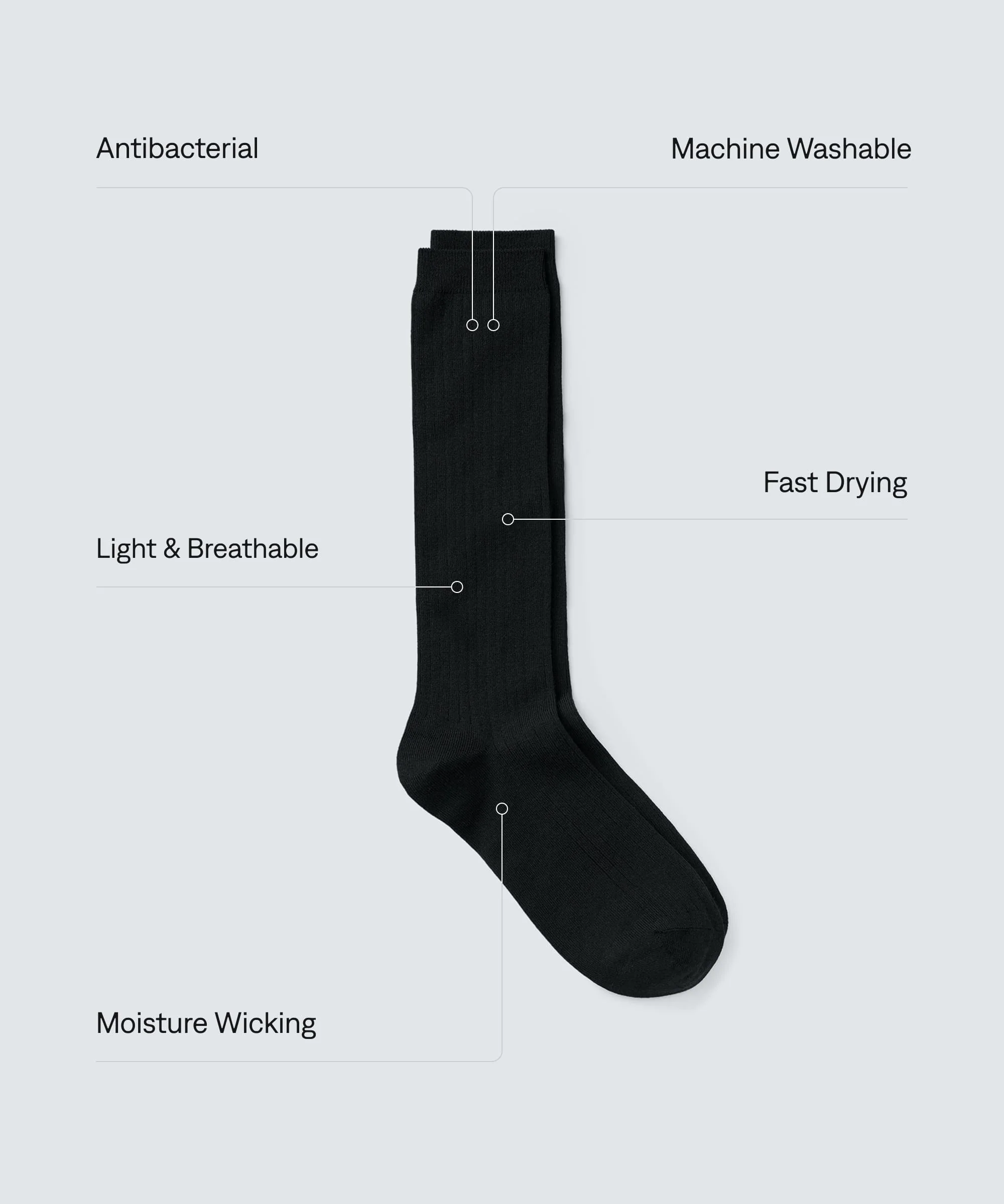 Men's Merino Compression Socks - Image 7
