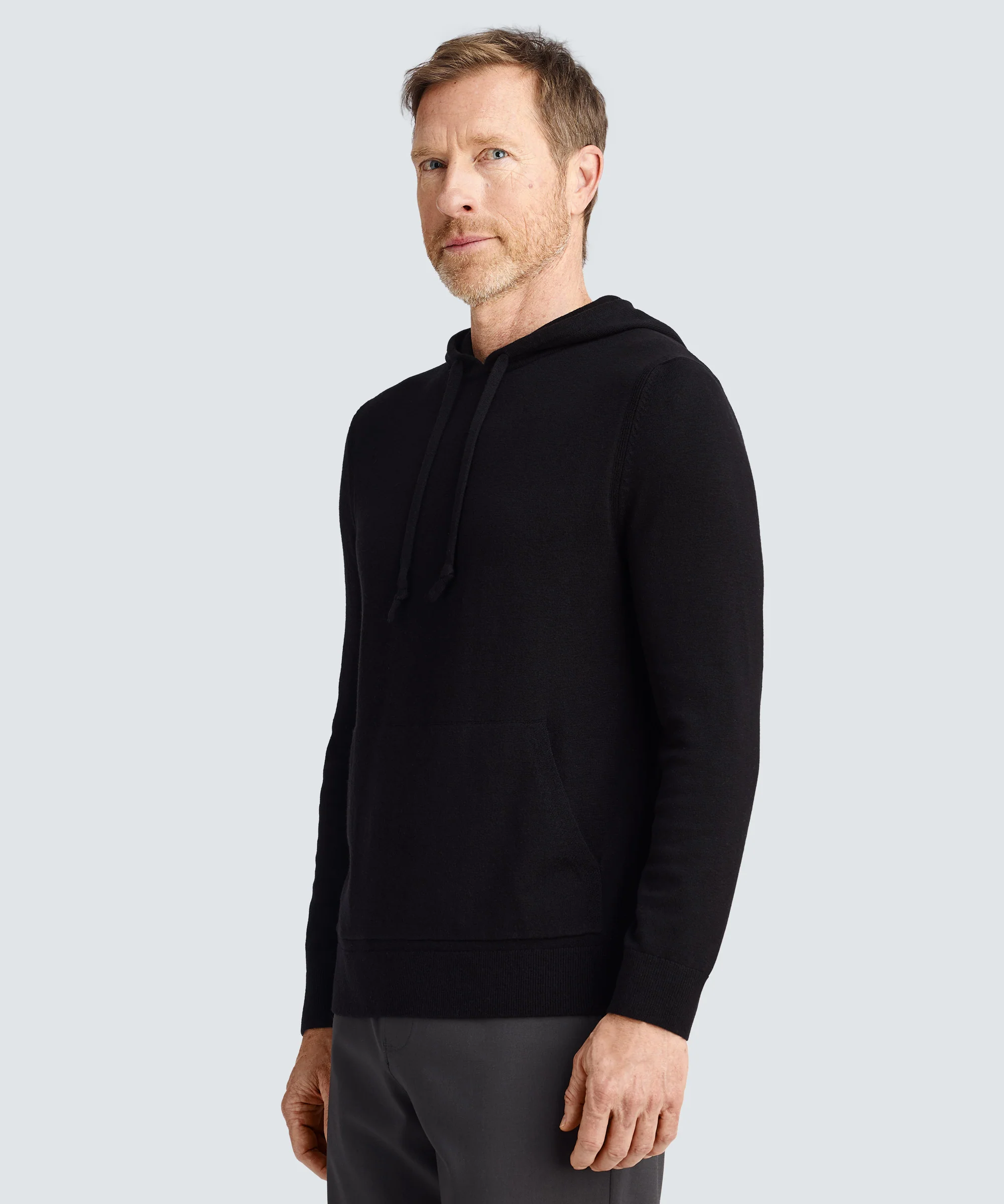 Men’s Merino Knit Pullover Hoodie - Image 12
