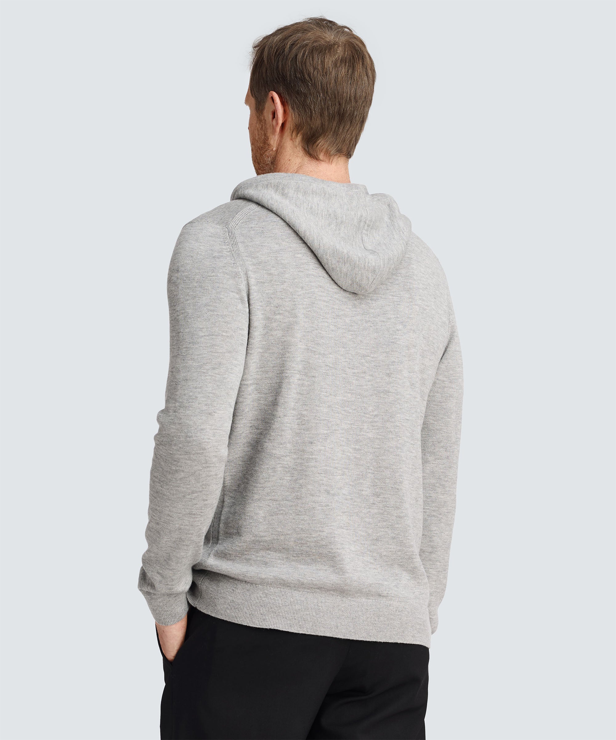 Men’s Merino Knit Pullover Hoodie - Image 6