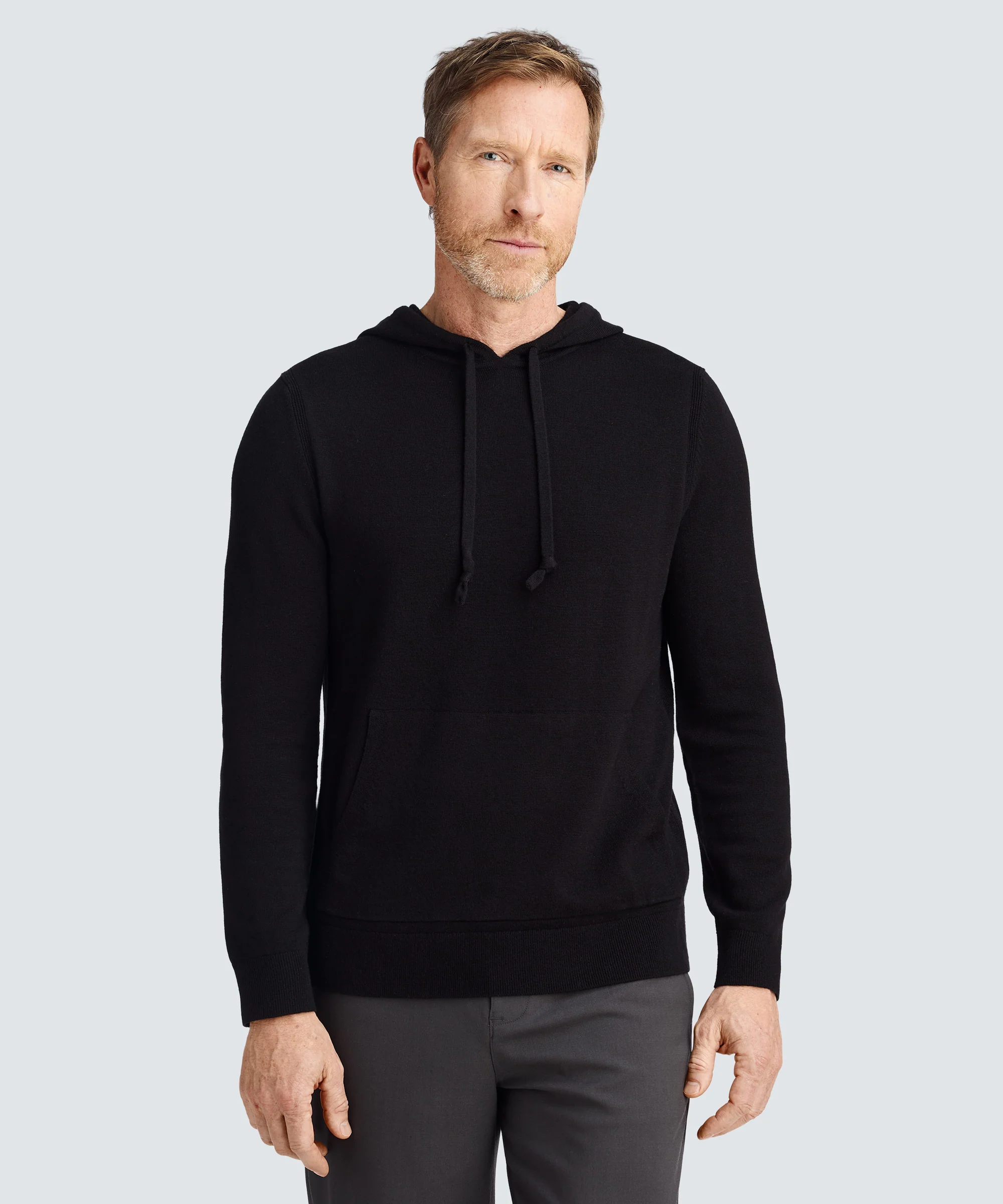 Men’s Merino Knit Pullover Hoodie - Image 8