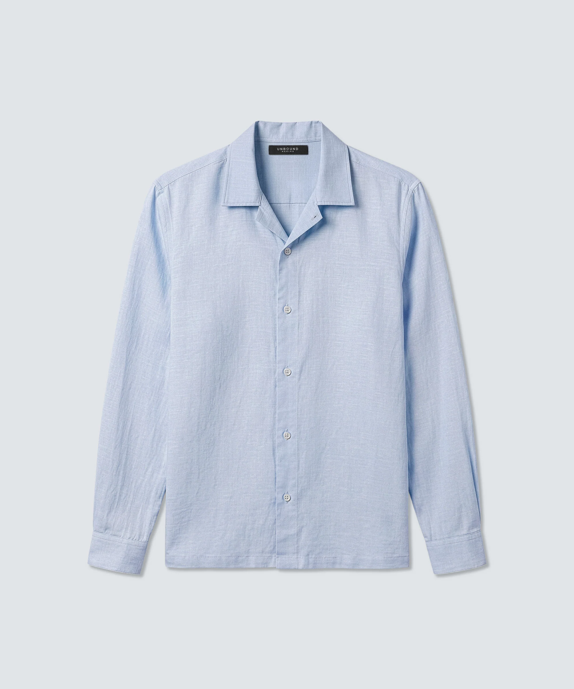Men’s Merino Linen Button-Up - Image 12
