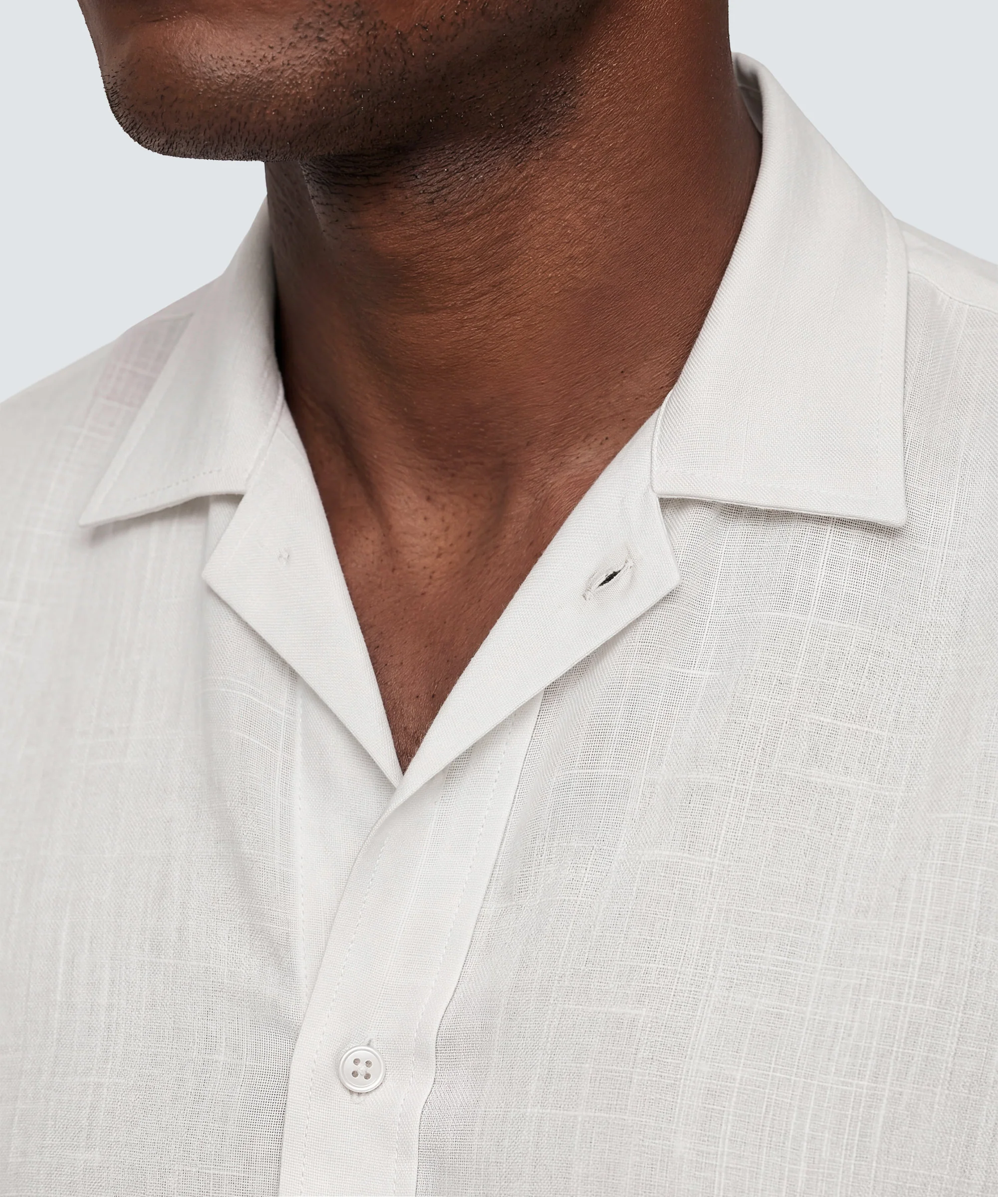 Men’s Merino Linen Button-Up - Image 3