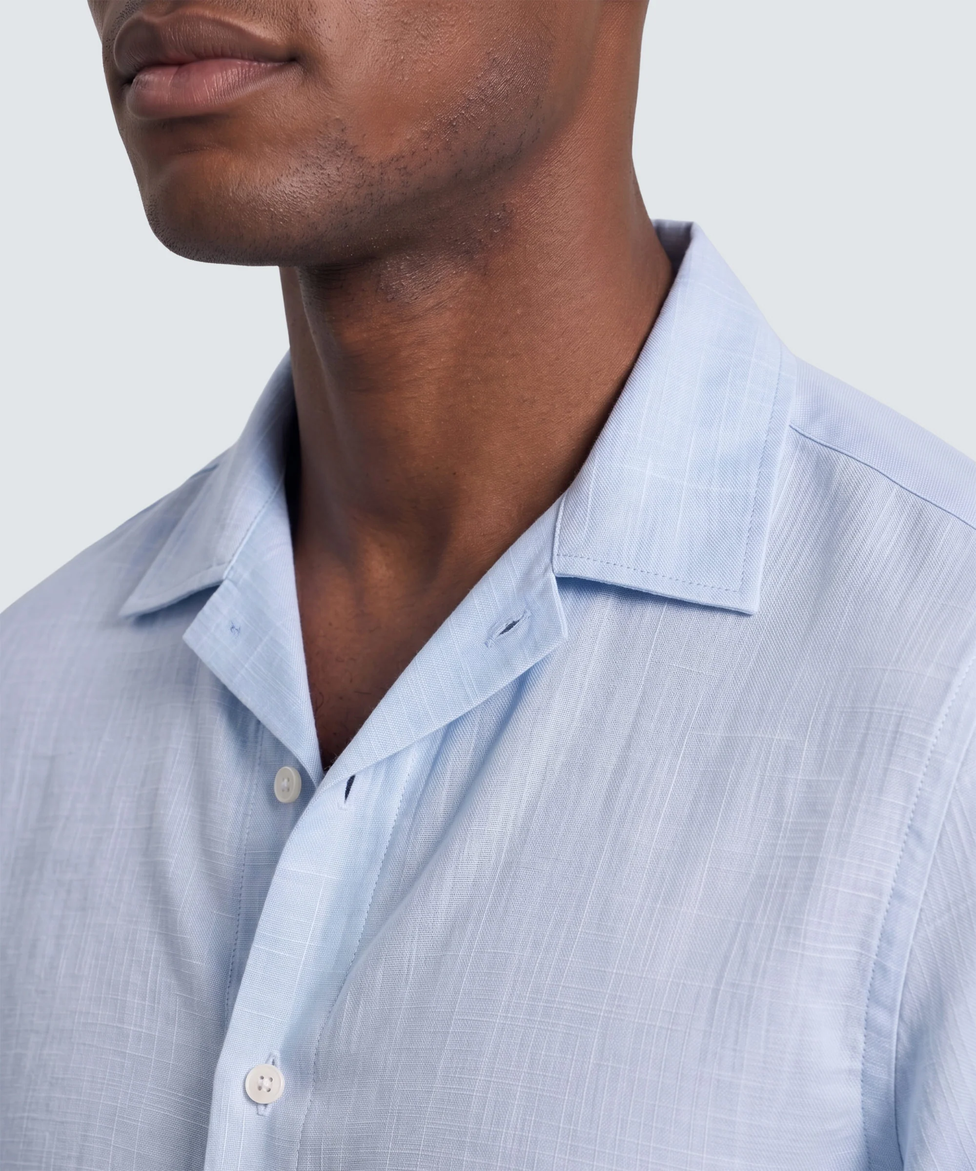Men’s Merino Linen Button-Up - Image 9