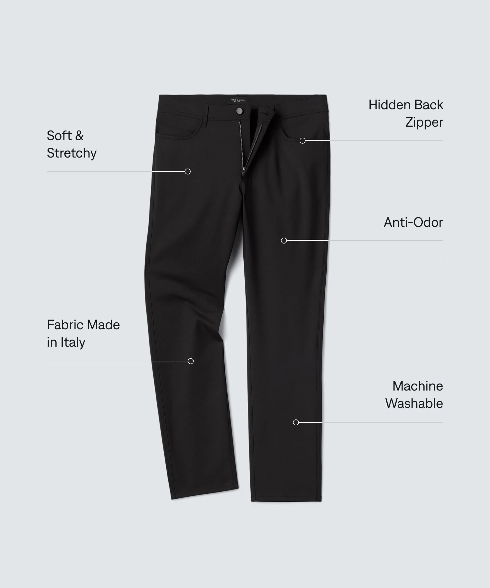 Men's Relaxed Merino Travel Pants - Image 68