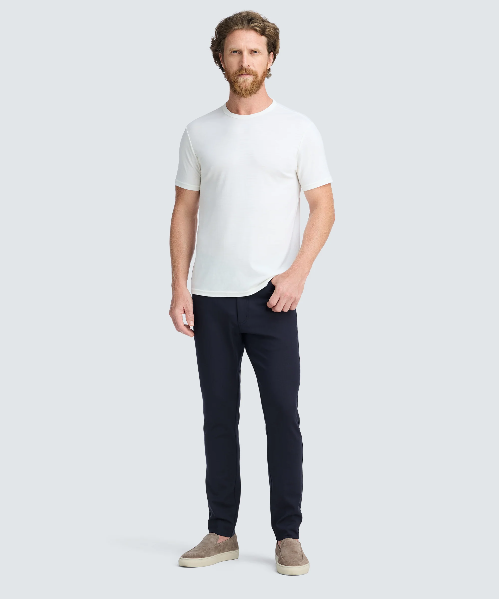 Men's Slim Merino Travel Pants - Image 42
