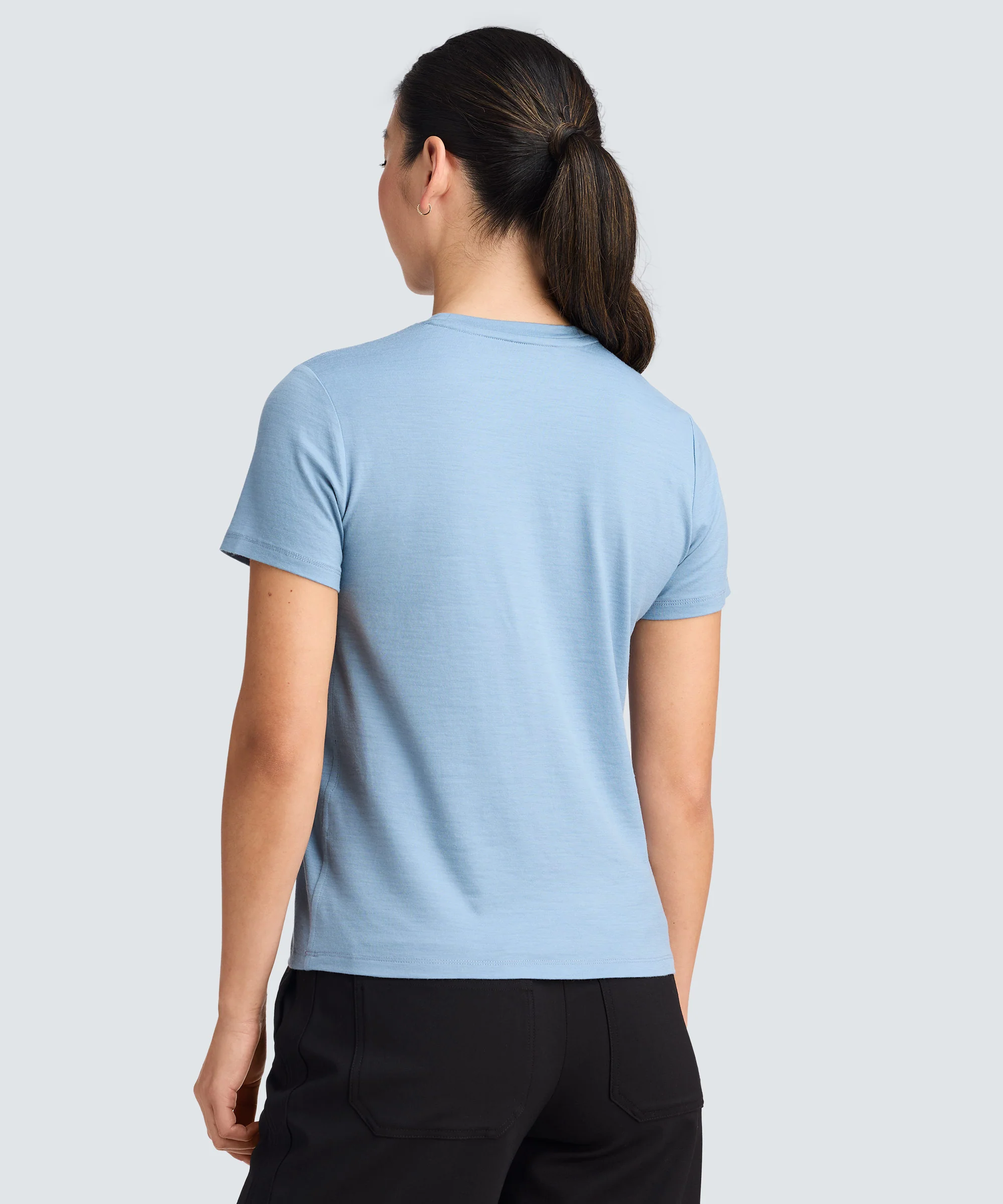 Women's Ultralight Merino Crew T-Shirt - Image 9