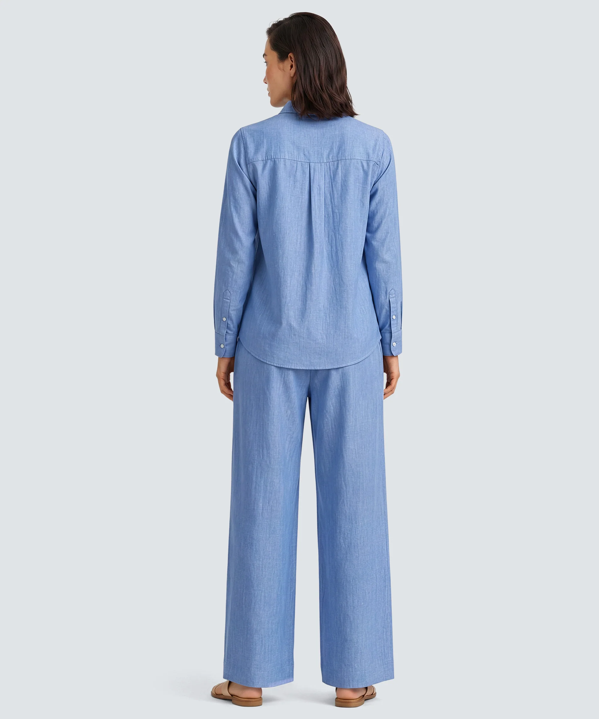 Women’s Merino Linen Shirt - Image 9
