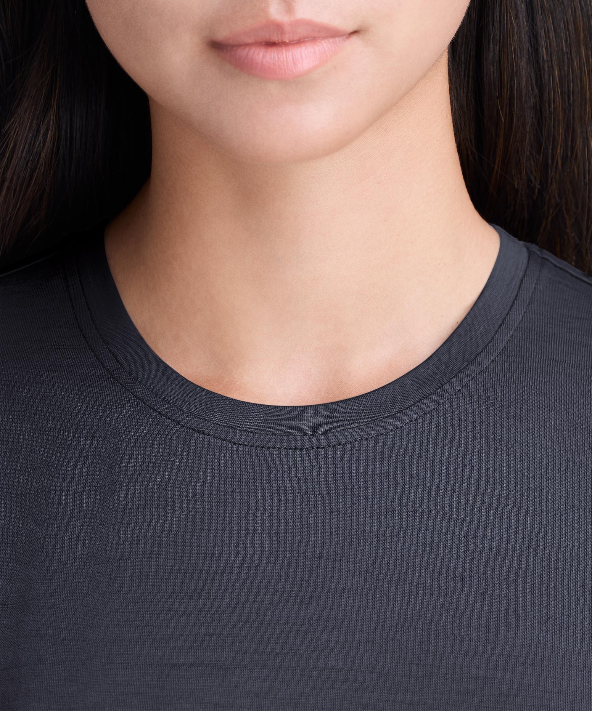 Women's Petite Merino Crew Neck T-Shirt - Image 14