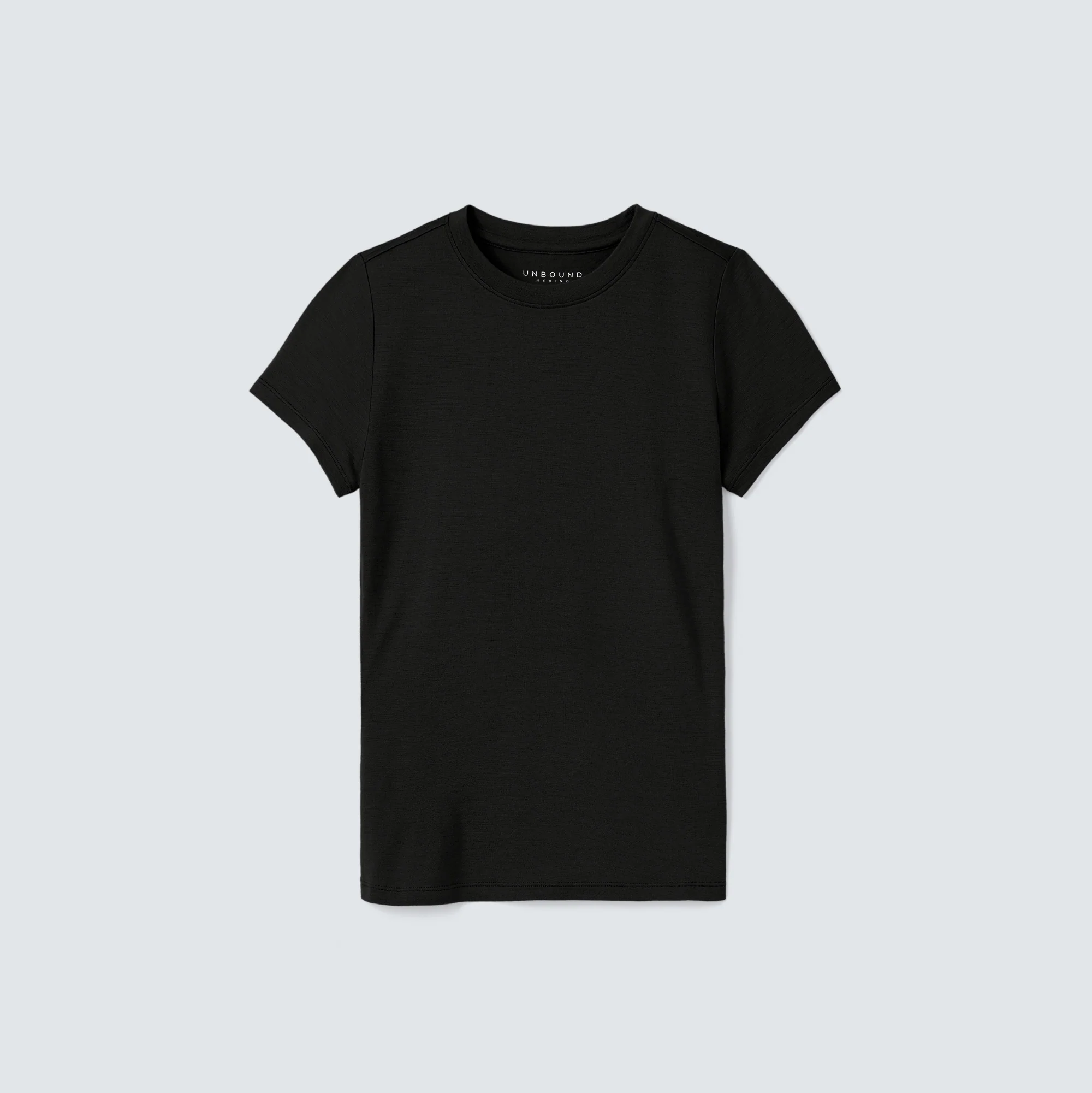 Women's Slim Merino Crew Neck T-Shirt - Image 5