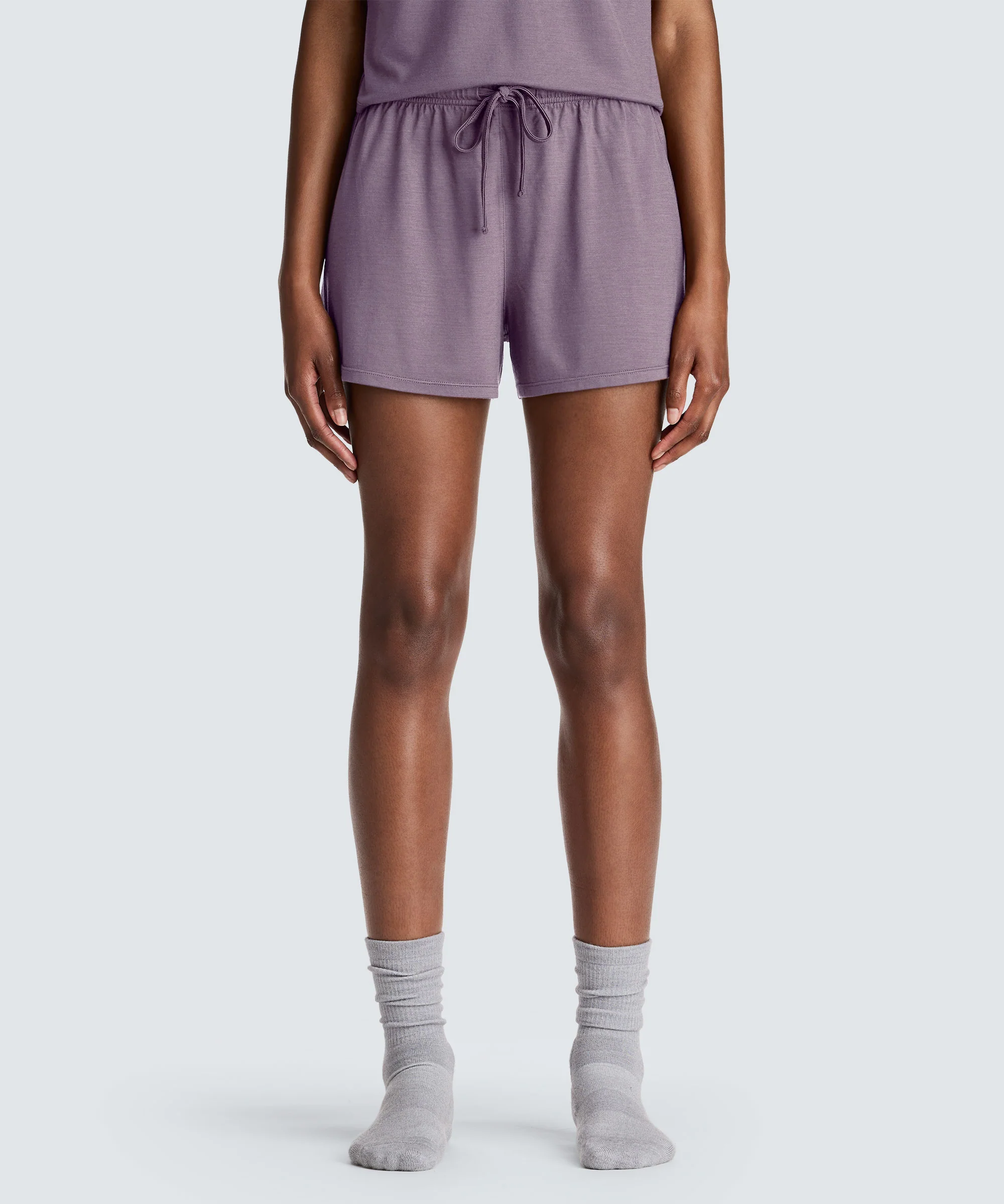 Women's Ultrafine Merino Sleep Shorts - Image 16
